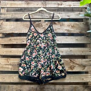 Lottie & Holly Floral Romper